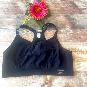 Reebok cross back sports bra size L